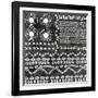 African IV Black Version-PI Studio-Framed Art Print