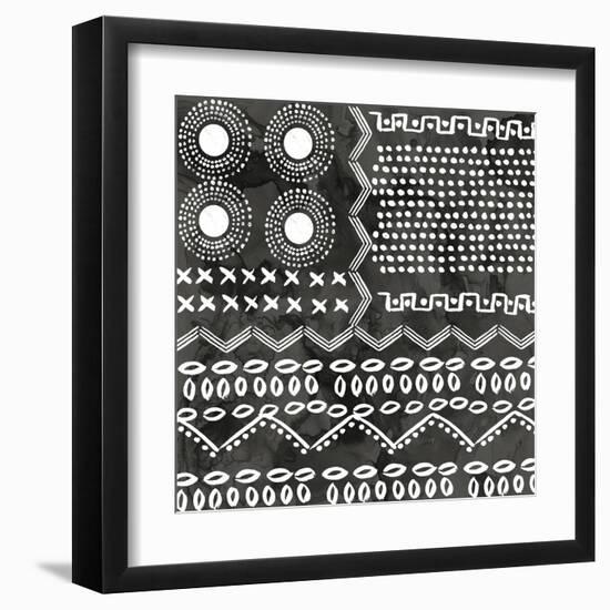 African IV Black Version-PI Studio-Framed Art Print