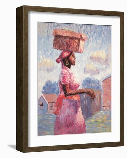 African Lady, 1988-Carlton Murrell-Framed Giclee Print