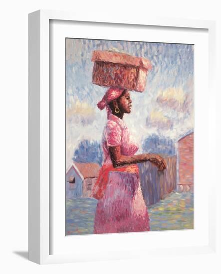 African Lady, 1988-Carlton Murrell-Framed Giclee Print