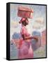 African Lady, 1988-Carlton Murrell-Framed Stretched Canvas