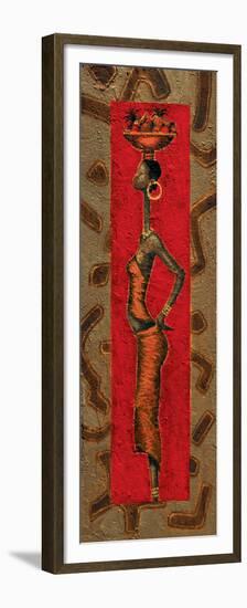 African Lady II-null-Framed Premium Giclee Print