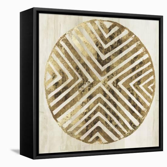 African Lines II-Eva Watts-Framed Stretched Canvas