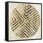 African Lines II-Eva Watts-Framed Stretched Canvas