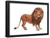 African Lion (Felis Leo Massaica), Mammals-Encyclopaedia Britannica-Framed Poster