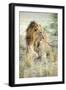 African Lion (Panthera Leo), Zambia, Africa-Janette Hill-Framed Photographic Print