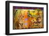 African Lion-Chris Vest-Framed Art Print