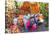 African Market, Assomada, Santiago Island, Cape Verde-Peter Adams-Stretched Canvas