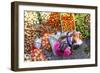 African Market, Assomada, Santiago Island, Cape Verde-Peter Adams-Framed Photographic Print