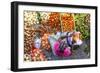 African Market, Assomada, Santiago Island, Cape Verde-Peter Adams-Framed Photographic Print