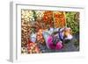 African Market, Assomada, Santiago Island, Cape Verde-Peter Adams-Framed Photographic Print