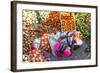 African Market, Assomada, Santiago Island, Cape Verde-Peter Adams-Framed Photographic Print