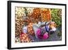 African Market, Assomada, Santiago Island, Cape Verde-Peter Adams-Framed Photographic Print