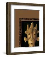 African Mask II-Chariklia Zarris-Framed Art Print