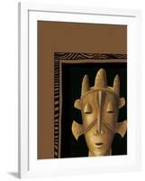 African Mask II-Chariklia Zarris-Framed Art Print