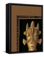 African Mask II-Chariklia Zarris-Framed Stretched Canvas