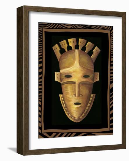 African Mask III-Chariklia Zarris-Framed Art Print