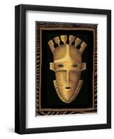 African Mask III-Chariklia Zarris-Framed Art Print