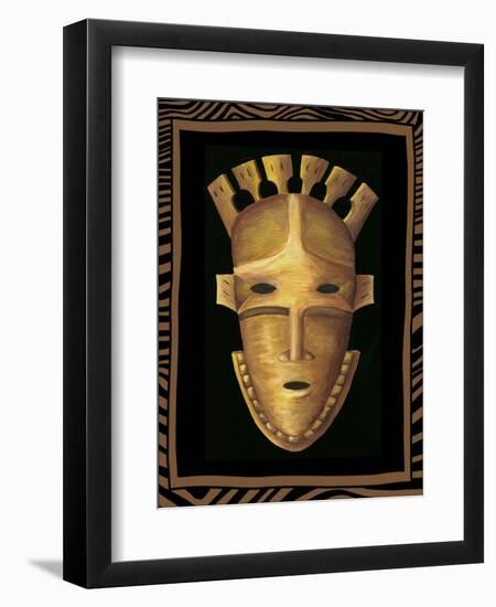 African Mask III-Chariklia Zarris-Framed Art Print