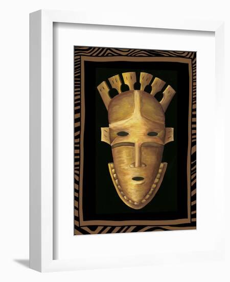 African Mask III-Chariklia Zarris-Framed Art Print