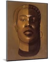 African Mask, no. 29-Laurie Cooper-Mounted Art Print