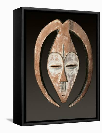 African Mask-null-Framed Stretched Canvas