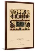 African Metalwork and Beading-Racinet-Framed Art Print