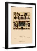 African Metalwork and Beading-Racinet-Framed Art Print