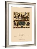 African Metalwork and Beading-Racinet-Framed Art Print