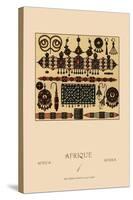 African Metalwork and Beading-Racinet-Stretched Canvas