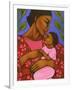 African Mother and Baby-Tamara Adams-Framed Art Print