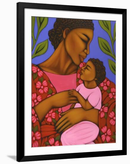African Mother and Baby-Tamara Adams-Framed Art Print