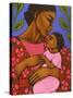 African Mother and Baby-Tamara Adams-Stretched Canvas