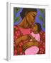 African Mother and Baby-Tamara Adams-Framed Art Print