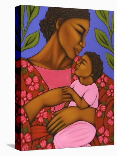 African Mother and Baby-Tamara Adams-Stretched Canvas