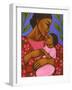 African Mother and Baby-Tamara Adams-Framed Art Print