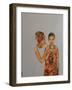 African Mother and Daughter, 2016-Susan Adams-Framed Giclee Print