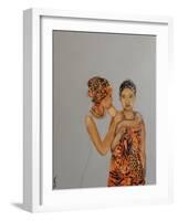 African Mother and Daughter, 2016-Susan Adams-Framed Giclee Print