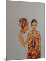 African Mother and Daughter, 2016-Susan Adams-Mounted Giclee Print