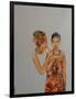 African Mother and Daughter, 2016-Susan Adams-Framed Giclee Print