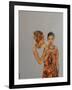 African Mother and Daughter, 2016-Susan Adams-Framed Giclee Print