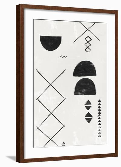 African Motifs I-Isabelle Z-Framed Art Print