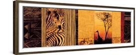 African Plains-Chris Donovan-Framed Premium Giclee Print