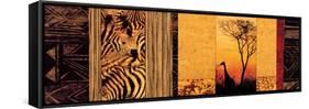 African Plains-Chris Donovan-Framed Stretched Canvas