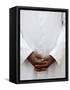 African Priest, Cotonou, Benin, West Africa, Africa-Godong-Framed Stretched Canvas