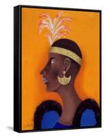 African Princess, 1999-John Wright-Framed Stretched Canvas