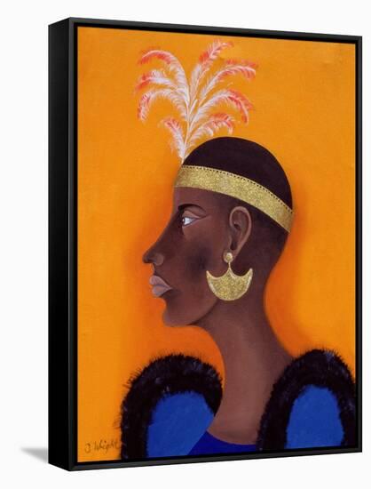 African Princess, 1999-John Wright-Framed Stretched Canvas