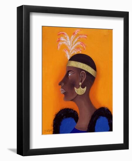 African Princess, 1999-John Wright-Framed Giclee Print