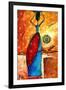 African Queen-Megan Aroon Duncanson-Framed Art Print