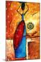 African Queen-Megan Aroon Duncanson-Mounted Art Print